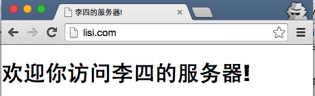 webpage via host for lisi