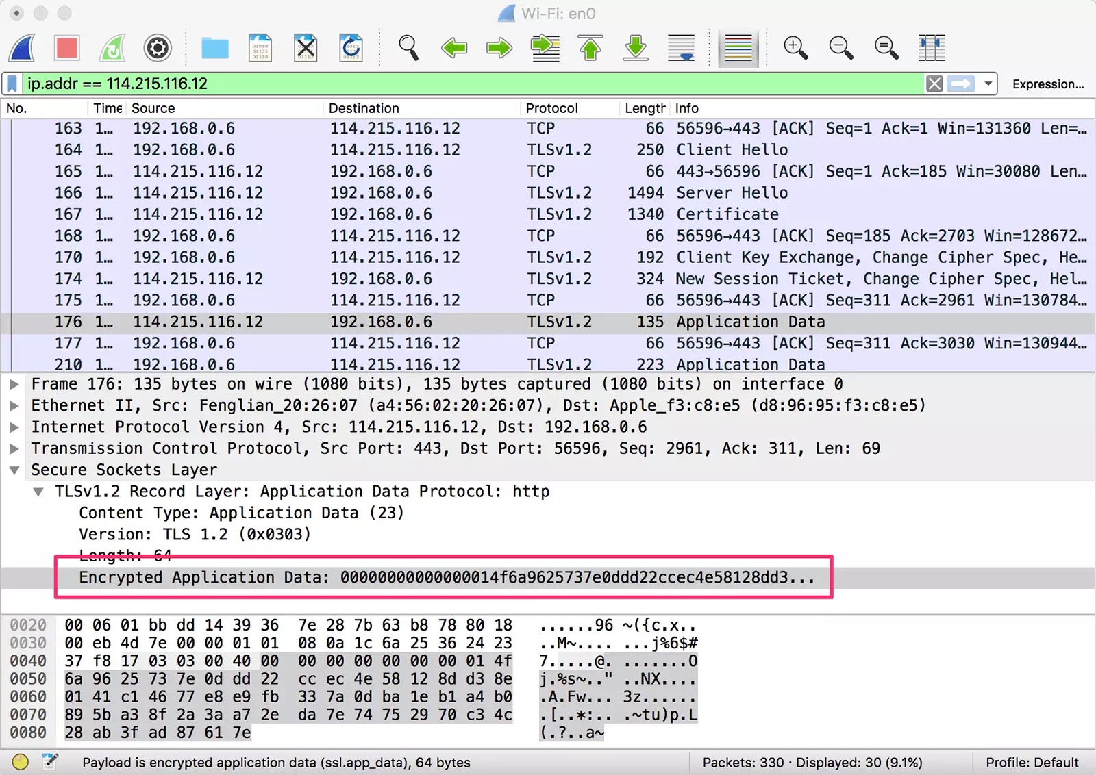 Wireshark without decryption